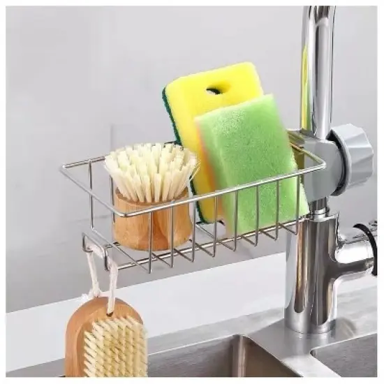 Kitcheniva Kitchen Sink Drain Rack Storage Holder image {1}