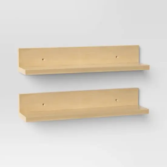 15" Wall Shelf Picture Ledge 2pk - Room Essentials&trade; image {4}