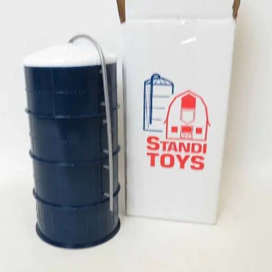 Standi Toys 1/64 Scale 20 x 40 Blue Plastic Silo ST300 ,ST54002 image {1}