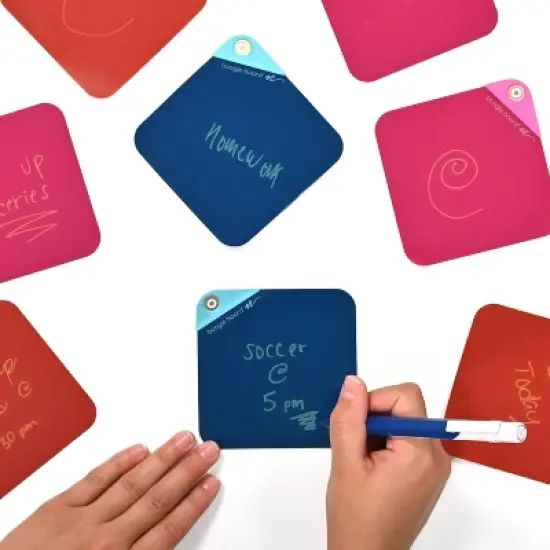 Boogie Board VersaNotes Reusable Notes 4"x4" Starter Pack image {1}
