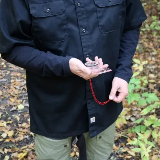 Coghlan's Map Compass, See-Through Base and Rotating Housing, Survival Emergency image {2}