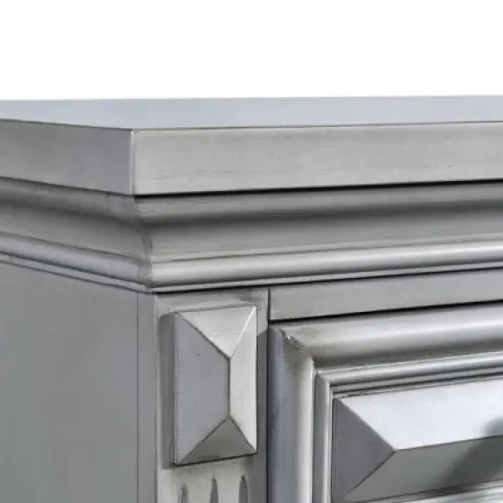 Trent 2 Drawer Nightstand Gray - Picket House Furnishings image {3}