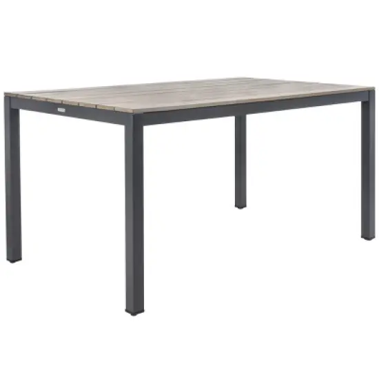 Beldan Dining Table - Indoor/Outdoor - PAT4034 - Taupe - Safavieh image {2}