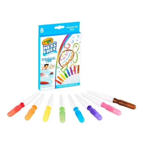 Crayola 8ct Color Wonder Paintbrush Pens image {3}