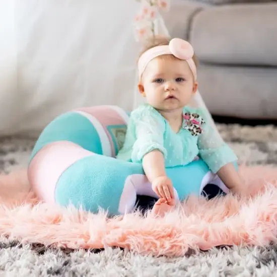 The Original Hugaboo HUG4215 Infant Sitting Chair, Cotton Candy image {2}