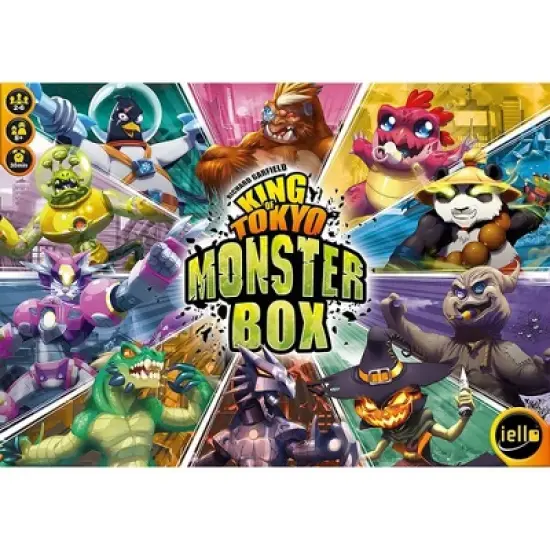 IELLO King of Tokyo: All in One Monster Box Strategy Board Game with Expansions, 2-6 Players, Ages 8+ image {3}