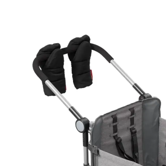 Radio Flyer Push Handle Mittens - Black - 2pk image {2}