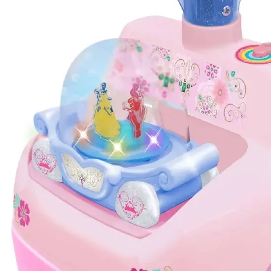 Kiddieland Disney Spark n Glow Princess Carriage Ride-On - Pink image {2}