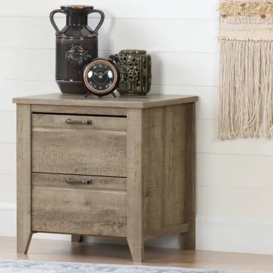 Lionel 2 Drawer Nightstand - South Shore image {1}