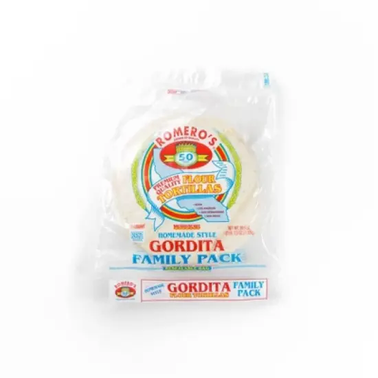 Romero's Homemade Style Gordita Flour Tortillas - 18ct / 39.5oz image {2}