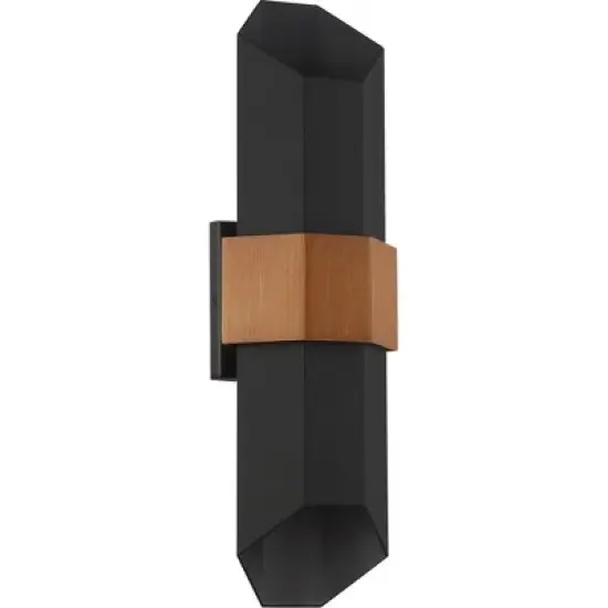 Quoizel Lighting Chasm 1 - Light Sconce in  Matte Black image {1}