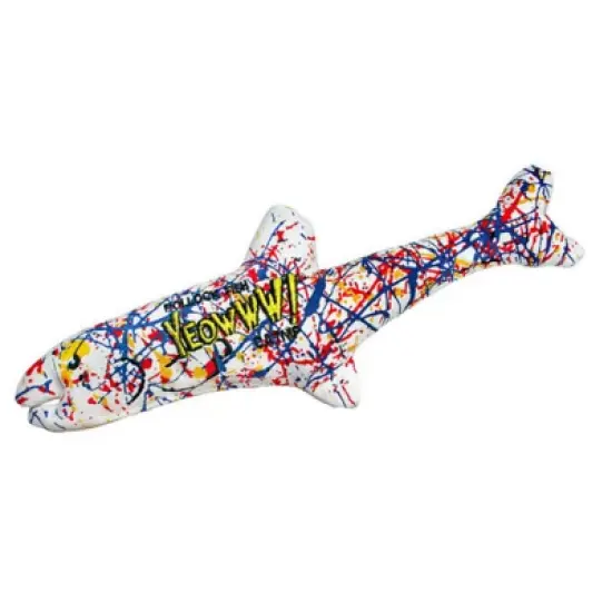 Yeowww! Catnip Pollock Fish Cat Toy - 11" image {2}