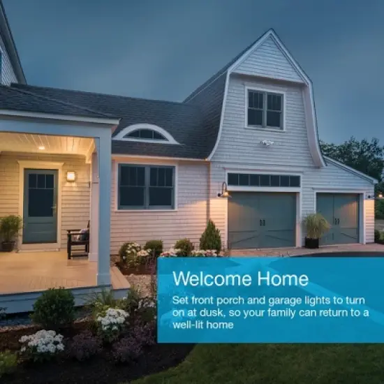 Lutron Caseta Deluxe Smart Switch Kit with Caseta Smart Hub | Neutral Wire Required | P-BDG-PKG2WS-WH | White image {5}