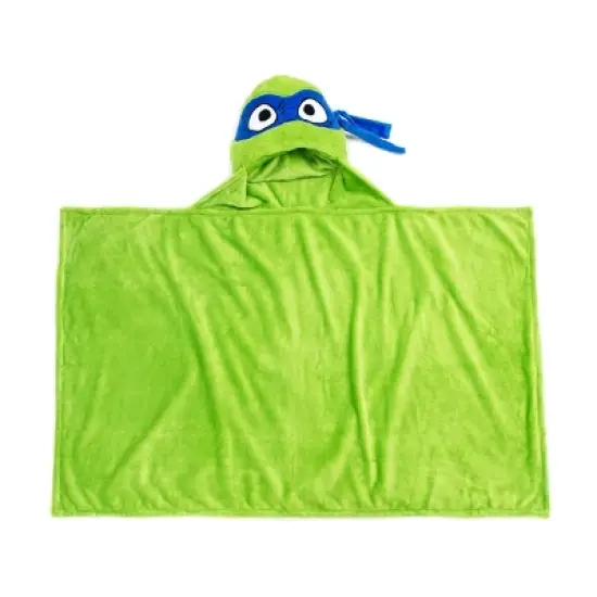 Teenage Mutant Ninja Turtles Hooded Kids' Blanket Leonardo image {4}