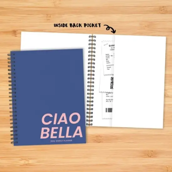 Willow Creek Press 6.5"x8.5" 2026 Ciao Bella Weekly/Monthly Softcover Planner image {4}