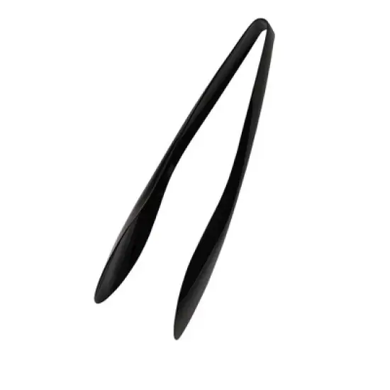 Cuisipro Black Tempo Noir Mirror Finished Tongs, 12 Inch image {1}