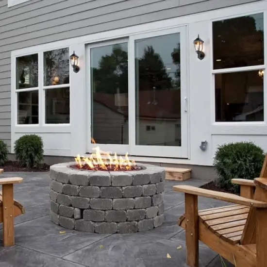 C Cattleya 1-Light Die-Cast Aluminum Outdoor Wall Sconce with Black Finish, 2 Pack image {5}