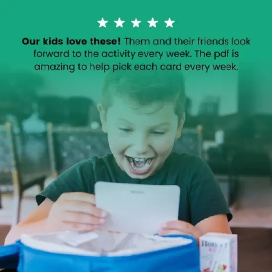 The Adventure Challenge Lunch Box Notes Board Game: Creative Thinking & Emotional Development for 1+ Players image {7}