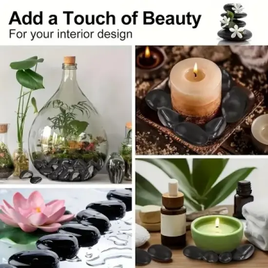 Dexmalle 38lbs Decorative Garden Stone image {7}