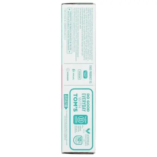Tom's Of Maine Anitplaque and Whitening Toothpaste Fennel - Case of 6/4.5 oz image {3}