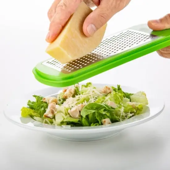 Prepworks 7pc Grate Slice and Store Set: Mandoline & Cucumber Slicer, Grater, Dishwasher-Safe, Stainless Steel Blades image {2}