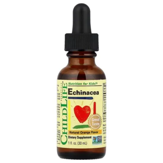 CHILDLIFE ESSENTIALS Liquid Echinacea for Kids - Immune Booster for Kids, All-Natural, Gluten-Free, Allergen-Free, Kids Echinacea Drops - Natural image {4}