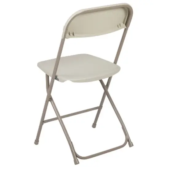 Flash Furniture Hercules&trade; Series Plastic Folding Chair - 10 Pack 650LB Weight Capacity image {11}