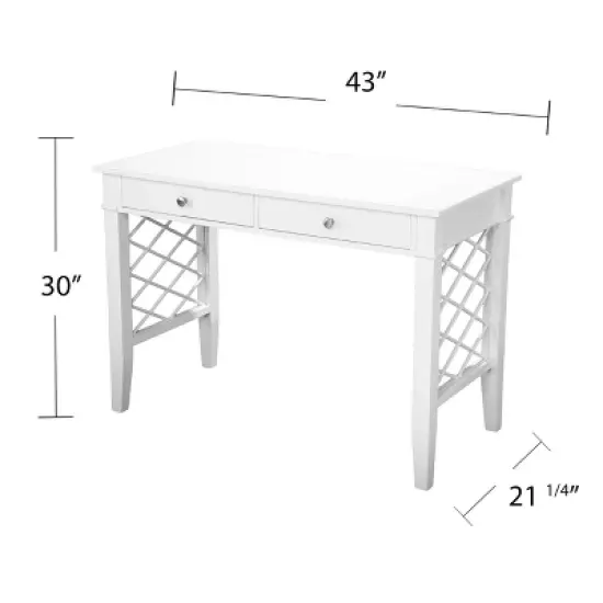 PAGED Stylish Gaming Desk with USB-A Ports, Home Office Desk with Wooden Legs, Computer Desk for Living Room image {4}