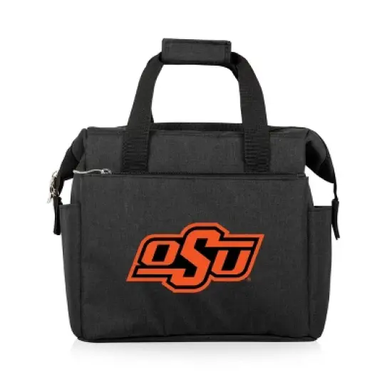 NCAA Oklahoma State Cowboys On The Go Lunch Cooler - Black image {1}