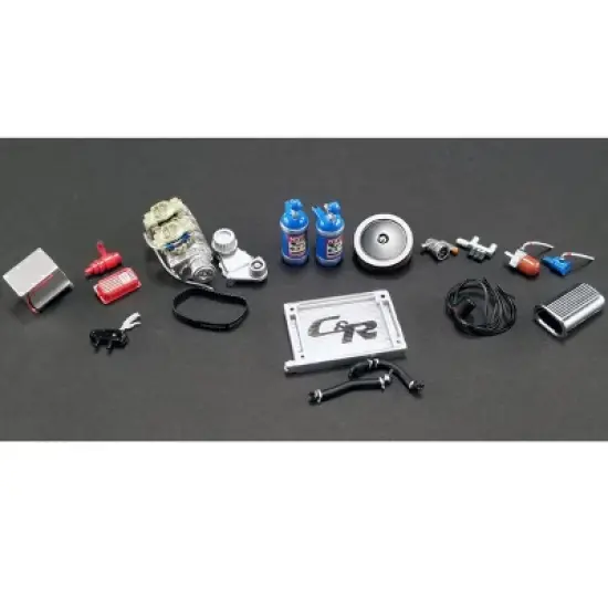 Accessory Pack 19 piece Set for "1969 Chevrolet Camaro 1320 Drag Kings" 1/18 Diecast Replica by GMP image {1}