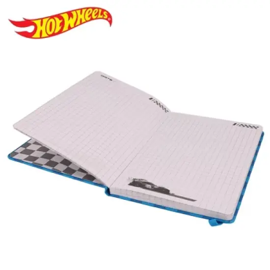 Inkology, LLC Hot Wheels 80-Page Vegan Leather Notebook | 5 x 8 Inches image {4}