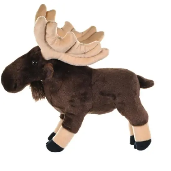 Wild Republic Cuddlekins Standing Moose Stuffed Animal, 12 Inches image {2}