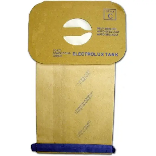 Electrolux Canisters Style C Micro Filtration Vacuum Cleaner Dust Bags 12 Pack image {2}