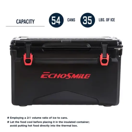 EchoSmile 35 qt. Rotomolded Cooler image {2}
