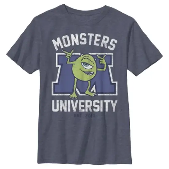Boy's Monsters Inc Cartoon Mike T-Shirt image {2}