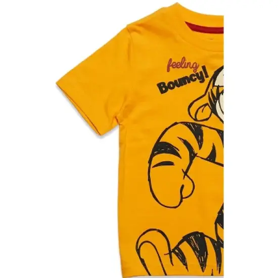 Disney Winnie the Pooh Winnie the Pooh Tigger Eeyore Baby Short Sleeve Graphic T-Shirt image {6}