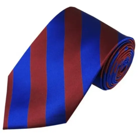 Men's 3.25 W And 58 L Inch With 0.75 Inch Stripe Width College Stripe Woven Necktie image {24}