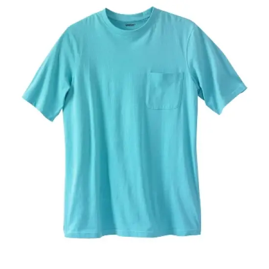KingSize Men's Big & Tall Shrink-Less&trade; Lightweight Pocket Crewneck T-Shirt image {20}