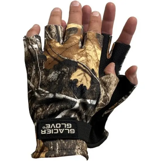 Glacier Glove Midweight Pro Hunter Windproof Fingerless Gloves image {4}