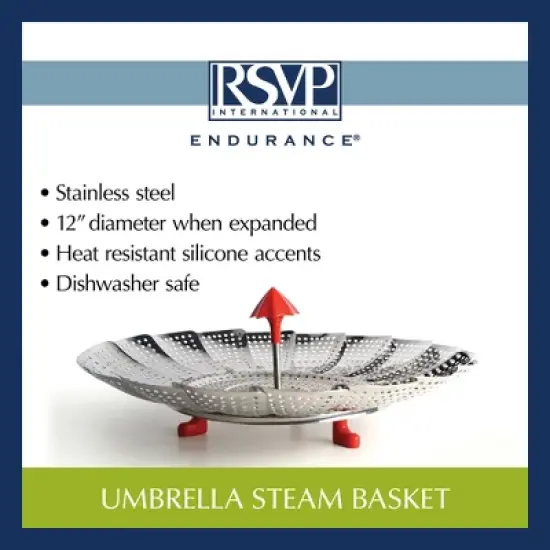 Rsvp Umbrella Steam Basket - 12In image {14}