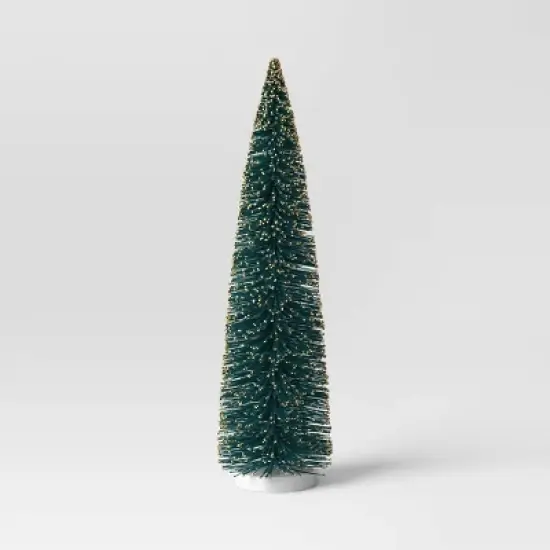 36" Christmas Flocking Tree Glitter - Wondershop&trade; image {3}