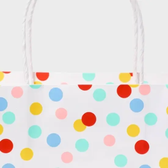 Large Small Gift Bag Multicolor White - Spritz&trade; image {2}