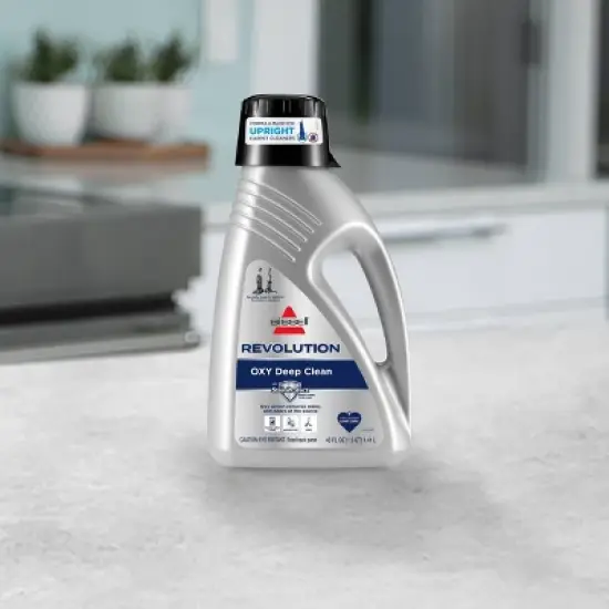 Bissell Revolution Oxy 48oz Deep Clean Formula - 3975: Liquid Floor Cleaner, Eliminates Stains & Odors, Pet Stain Remover image {1}