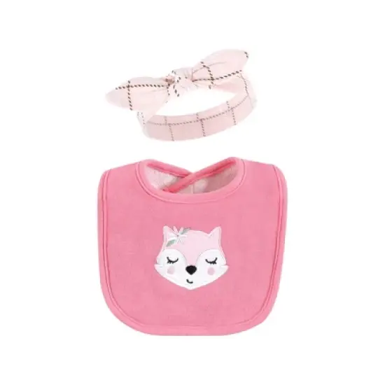 Hudson Baby Infant Girl Layette Boxed Giftset, Girl Woodland, 0-6 Months image {6}