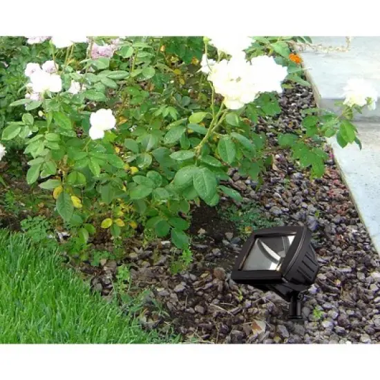 John Timberland Libra Black Low Voltage LED Landscape Flood Light image {7}