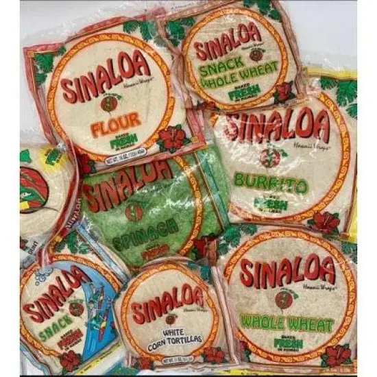 Sinaloa Hawaii Wraps Snack Flour Tortillas - 11.5oz/8ct image {7}