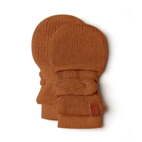 Goumikids Organic Cotton Knit Stay-On Baby Mitts image {8}