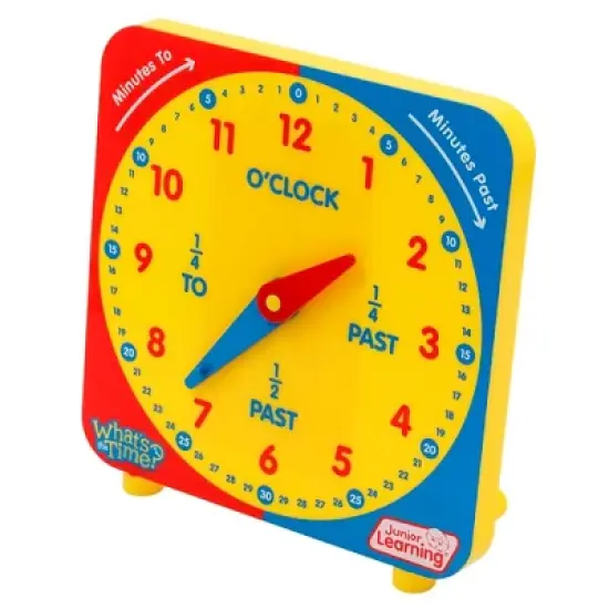 What's the Time Geared Clock Educational Toy image {3}