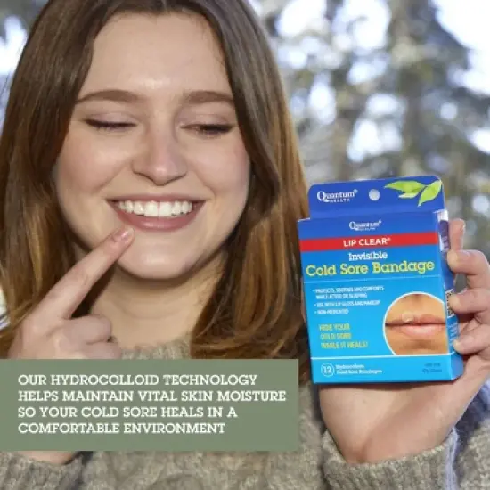 Lip Clear Invisible Cold Sore Bandage - 12ct image {6}