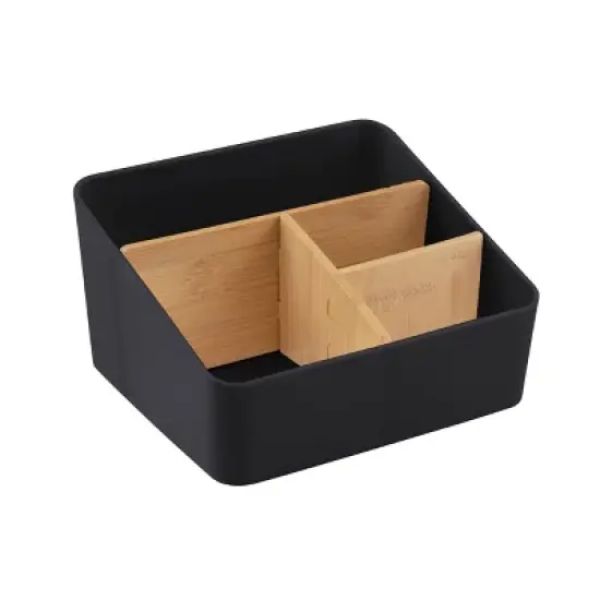 Thinkspace 4 Compartment Storage Black image {8}